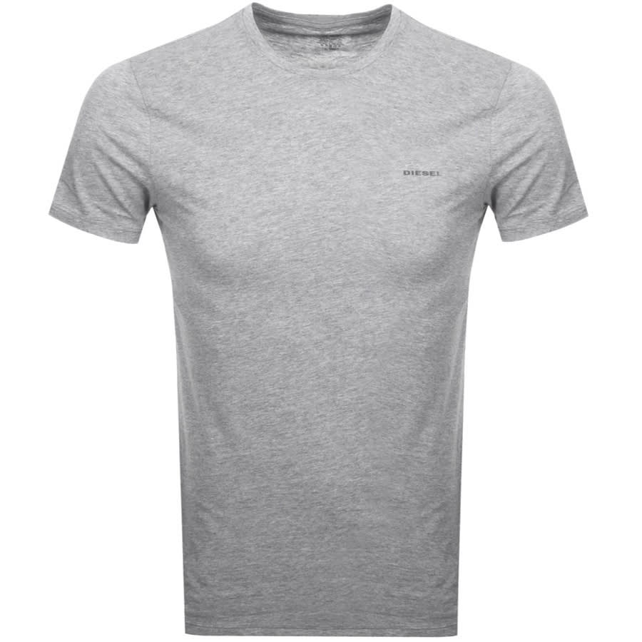 Alternative Image for ProductDiesel UMTEE Jake Triple Pack T Shirts Grey3